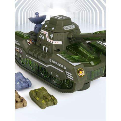 Đồ chơi xe tăng Tank 306 cho bé dùng pin chạy tự động