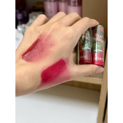 [ MỸ ẢNH THẬT ] Son ALMAY LIPVIBES LIPSTICK love yourself đỏ nâu -  nội địa Mỹ