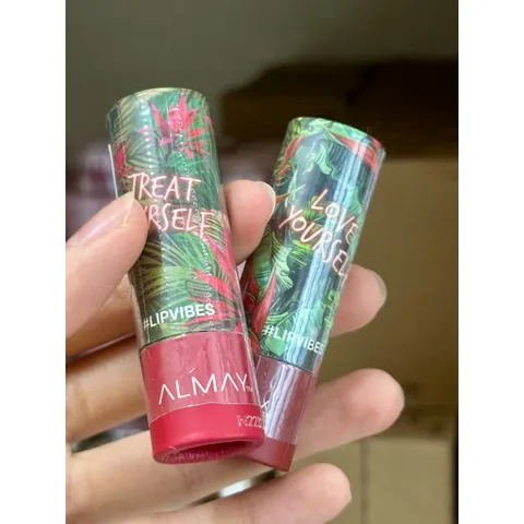 [ MỸ ẢNH THẬT ] Son ALMAY LIPVIBES LIPSTICK love yourself đỏ nâu -  nội địa Mỹ
