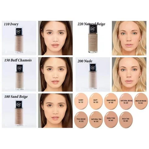 Kem nền Revlon Colorstay 24hrs Wear Mỹ siêu bền CHO DA THƯỜNG VÀ KHÔ Mỹ