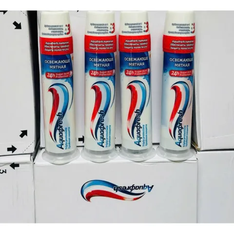 [Chính hãng] Kem Đánh Răng AquaFresh - Dạng Ống - 100ml