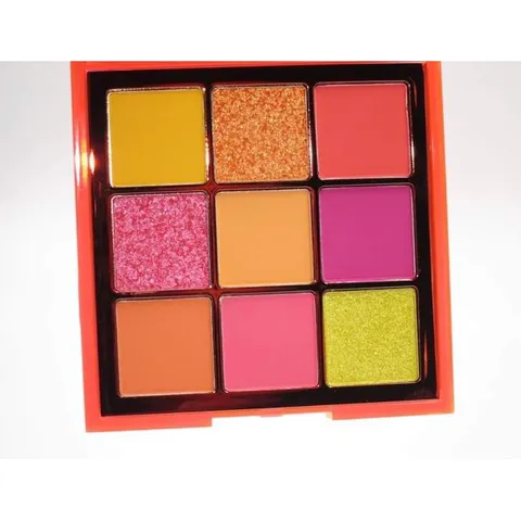 Bảng phấn mắt Huda Beauty Neon ORANGE Obsession 9 ô nội địa Mỹ