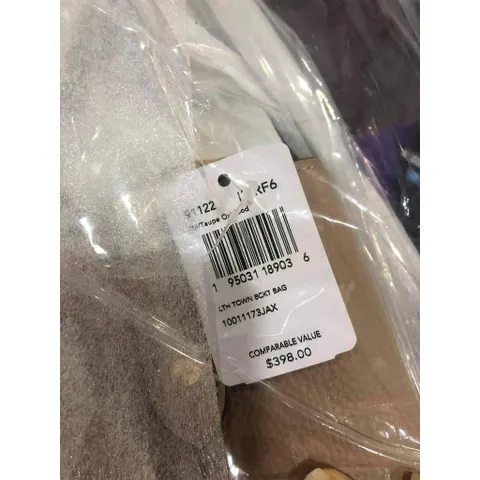 TÚI DA ĐEO VAI NỮ COACH  LEATHER   IN TAUPE 91122