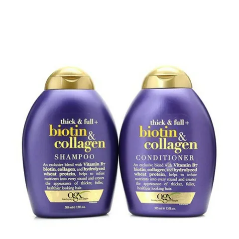 [ BẢN MỸ MẪU MỚI ] DẦU GỘI Xả chống rụng tóc kích thích mọc tóc  OGX Biotin Collagen extra strenght