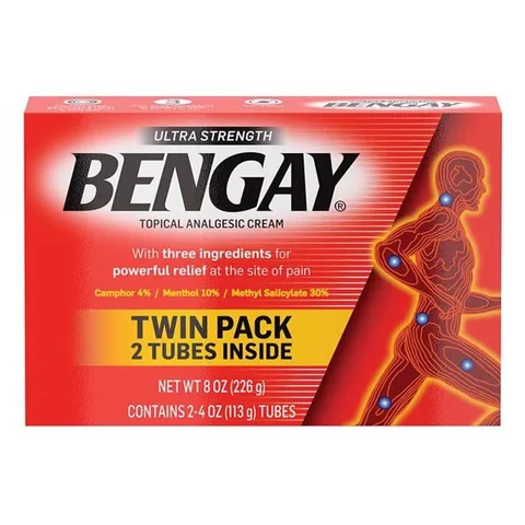 [ SÉT 2 TUÝP *113GR ] Kem xoa bóp BENGAY Ultra Strength Topical Analgesic Mỹ
