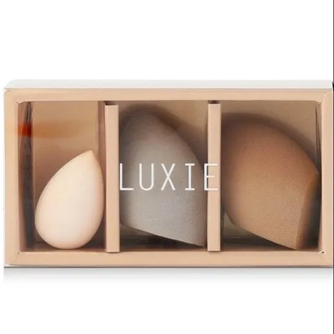 [ XẢ KKHO BẢN MỸ BỘ 3 CHÍNH HÃNG MỸ ] Luxie - Bộ 3 Mút Trang Điểm Luxie Complete Sponge Set Mỹ