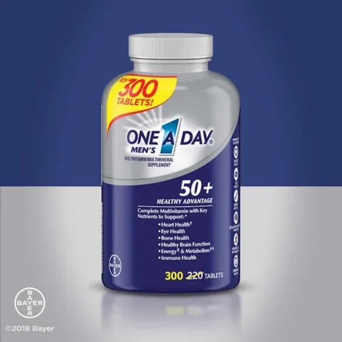 Vitamin tổng hợp cho nam trên 50 tuổi One A Day Men’s 50+ Multivitamin  (Mẫu mới)