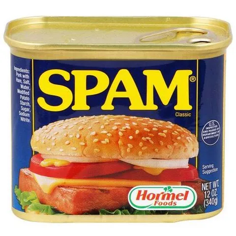 ( XẢ KHO ) Thịt hộp Spam Classic - 25% LESS SODIUM 340g nội địa Mỹ
