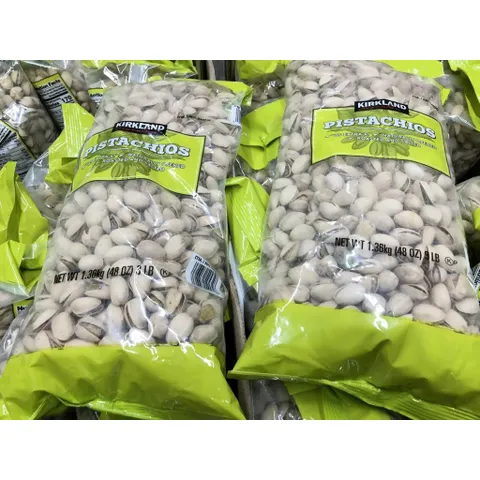 Hạt dẻ cười nguyên vỏ Kirkland Signature Pistachios 1.36kg nội địa Mỹ
