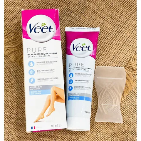 Kem tẩy lông Veet Pur dành cho da nhạy cảm PHÁP