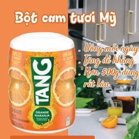 Bột cam Tang MỸ TĂNG SỨC ĐỀ KHÁNG CHO CƠ THỂ HỘP 566g