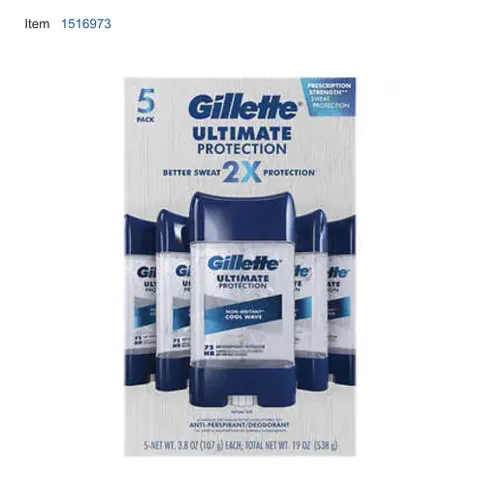 Lăn khử mùi Gillette Ultimate Protection BETTER SWEAT 2X PROTECTION Antiperspirant ( 3.8 oz ) 107GR COSTCO USA