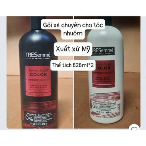 Dầu Gội / xả Tresemme Mỹ đủ màu 828ml