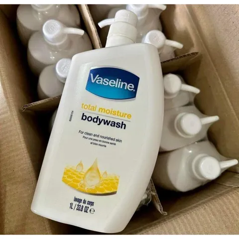 Sữa tắm Vaseline  Body Wash  dưỡng ẩm sâu 1000ml Mỹ