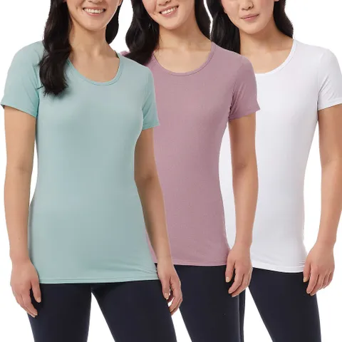 [ SIZE S COSTCO MỸ  ] Set 3 Áo Thun Lạnh Nữ 32 DEGREES Ladies' Cool Tee 3-pack MỸ