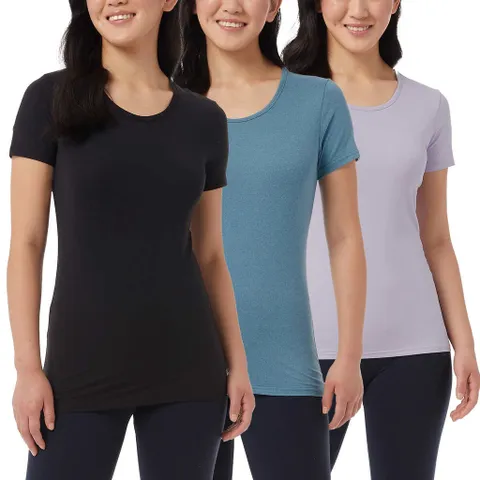 [ SIZE S COSTCO MỸ  ] Set 3 Áo Thun Lạnh Nữ 32 DEGREES Ladies' Cool Tee 3-pack MỸ