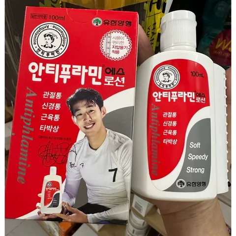 Dầu Nóng HÀN QUỐC antiphlamine CHÍNH HÃNG 100ML mẫu mới