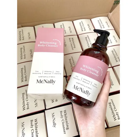 Sữa tắm hương nước hoa McNally Whitening Body Cleanser 500ml