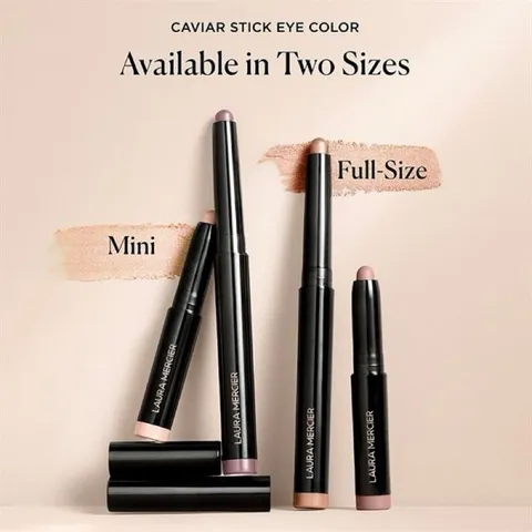 [ MÀU STRAPLESS MINI SIZE 1GR ] Phấn mắt dạng thỏi Laura Mercier Caviar Stick Eye Colour Màu Strapless Mini 1g