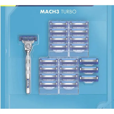 [ NỘI ĐỊA MỸ MUA TẠI COSTCO ] [ TÁCH COMBO 4 LƯỠI ] Lưỡi dao cạo râu Gil/let/te Mach3 Turbo
