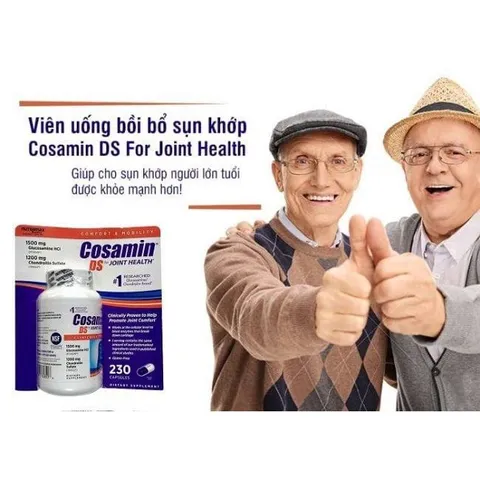 [ MẪU MỚI 210 VIÊN ] Viên uống bồi bổ sụn khớp Cosamin DS For Joint Health Mỹ
