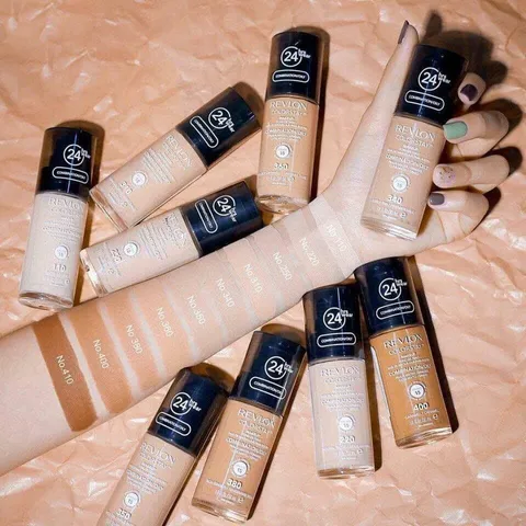Kem Nền Siêu Che Phủ Siêu Bền Revlon Colorstay Makeup Combination Oily 24H SPF 15 110 Ivory 30ml