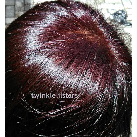 [ MÀU 34 ĐỎ TÍM ] Nhuộm tóc MỸ Revlon Colorsilk Deep Burgundy – Màu nhuộm Revlon số 34: Tone màu đỏ tím sậm