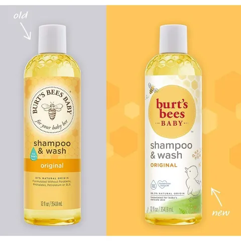 [ XẢ KHO HSD 05 / 2026 ] 350ml sữa tắm gội Burt’s Bees Baby Shampoo Wash Original