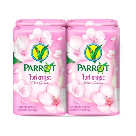 Xà Bông Con Vẹt Parrot Botanicals Chiết Xuất Từ Thiên Nhiên - Thái Lan 1 cục 55gr