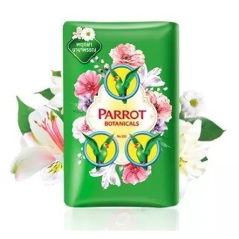 Xà Bông Con Vẹt Parrot Botanicals Chiết Xuất Từ Thiên Nhiên - Thái Lan 1 cục 55gr