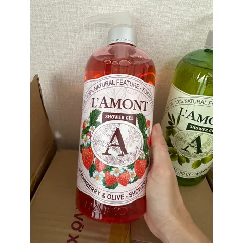 (1000ml) Sữa Tắm hương nước hoa mịn da LAmont En Provence 1000ml/chai