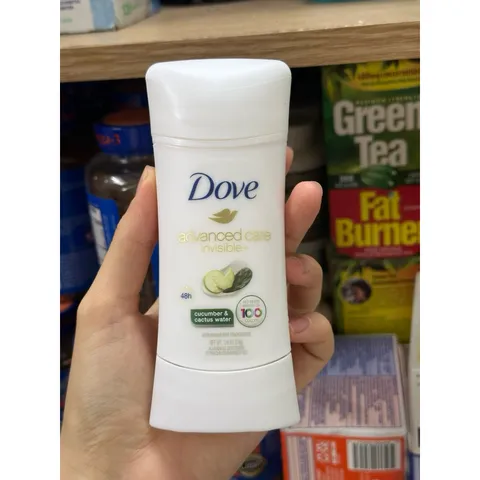 [ MỸ ] Lăn khử mùi hương dưa leo Dove Advanced Care Cool Essentials 74g