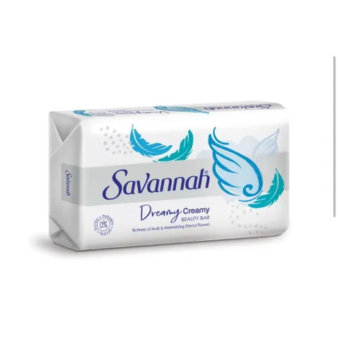 XÀ BÔNG TẮM DƯỠNG DA SAVANNAH HƯƠNG HOA HỒNG 120G