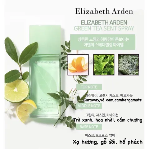 Nước Hoa Nữ Elizabeth Arden Green Tea Spray 30ml