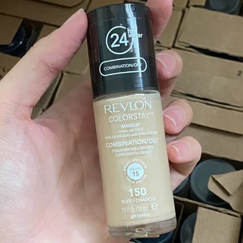 [ 150 BUFF DA TRẮNG TỰ NHIÊN ] kem nền cho da hỗn hợp và da dầu Revlon colorstay 24h MỸ