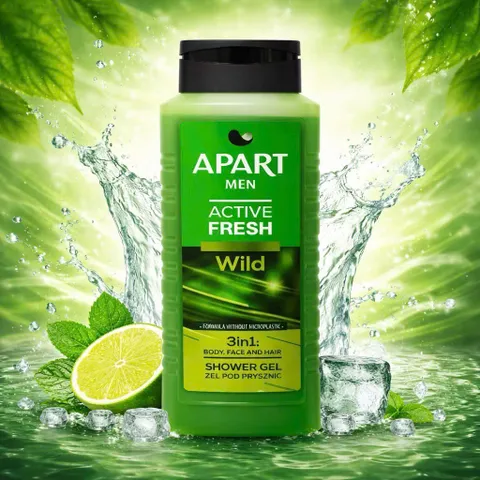 Gel tắm nam Apart Men dưỡng ẩm , bảo vệ da 3 trong 1 500ML