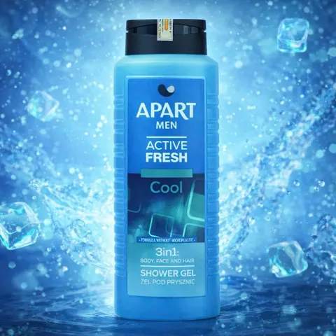 Gel tắm nam Apart Men dưỡng ẩm , bảo vệ da 3 trong 1 500ML