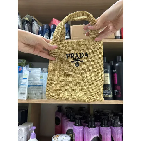 TÚI TOTE CÓI PRA ĐA  MINI - PHONG CÁCH HÀN QUỐC CỰC XINH 18cm * 22cm gift hãng