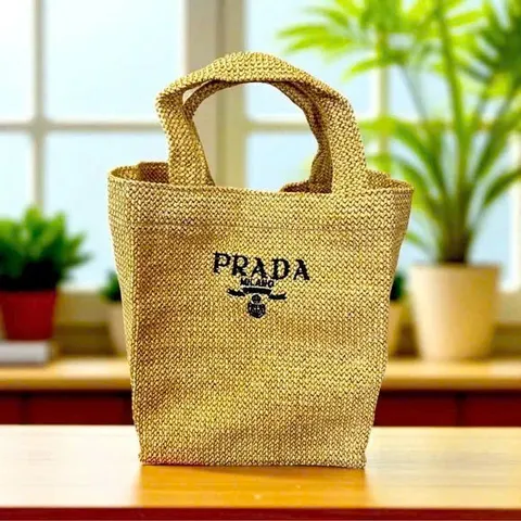 TÚI TOTE CÓI PRA ĐA  MINI - PHONG CÁCH HÀN QUỐC CỰC XINH 18cm * 22cm gift hãng