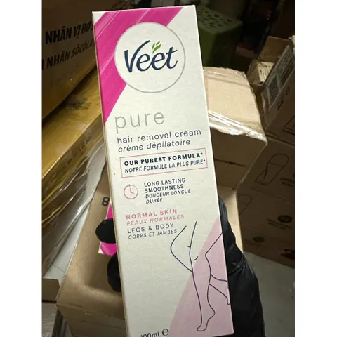 [ XẢ KHO 08 / 2026 ] Kem Tẩy Lông Veet Pure Hair Removal Cream cho da thường, dung tích 100ml.