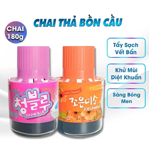 Chai thả bồn cầu Hàn Quốc Joeunmiso/Chung Blue.