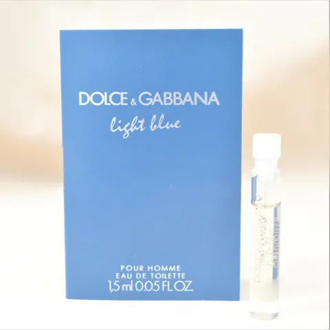 Vial Nước Hoa NAM D&G Light Blue  Pour Homme 1.5ml