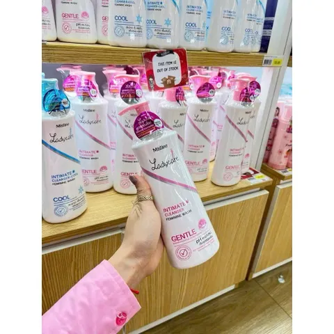 ( 400ml chai vòi ) Dung dịch vệ sinh phụ nữ Mistine Thái Lan dành cho da nhạy cảm