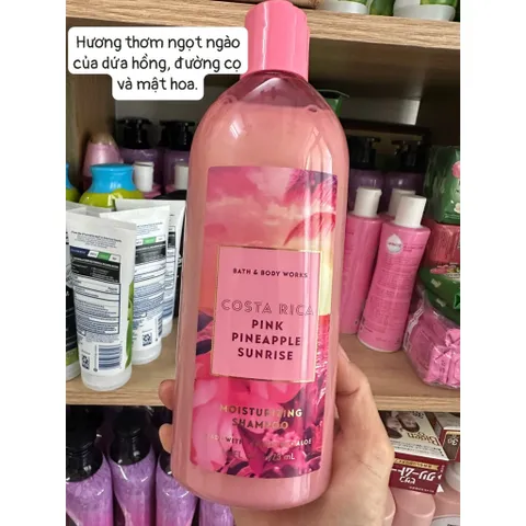 Bộ Dầu gội và dầu xả dưỡng ẩm  của Bath & Body Works 473ml * 2 chai đủ mùi Mỹ