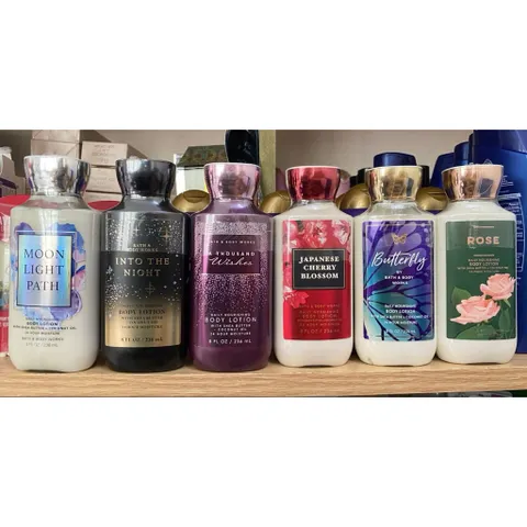 sữa dưỡng thể Bath & Body Works Daily Nourishing Body Lotion đủ mùi hương