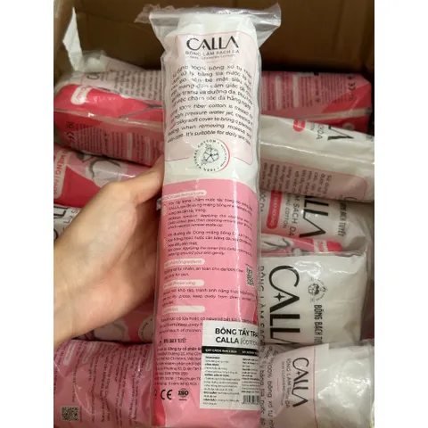 Bông Tẩy Trang Calla 150 Miếng của thương hiệu Bông Bạch Tuyết