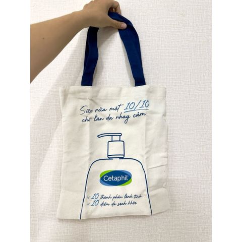 [ TÚI TOTE UNISEX ] thời trang tiện lợi hàng tách gift hãng