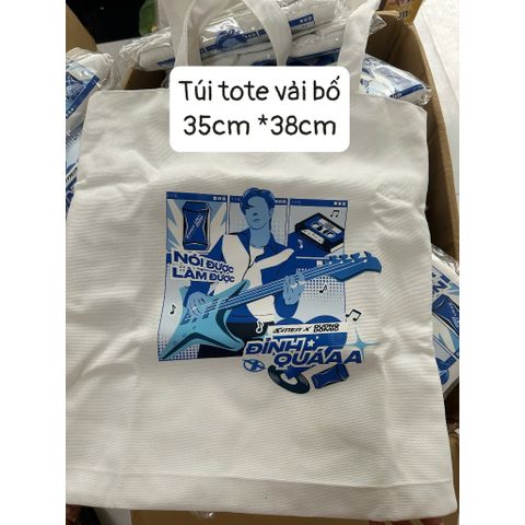 [ TÚI TOTE UNISEX ] thời trang tiện lợi hàng tách gift hãng