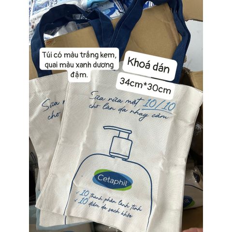 [ TÚI TOTE UNISEX ] thời trang tiện lợi hàng tách gift hãng