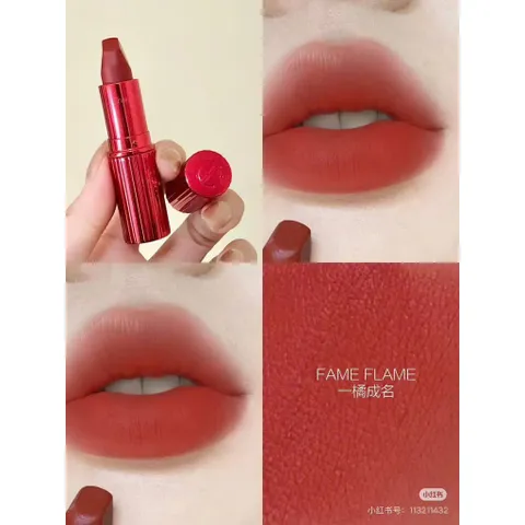 Charlotte Tilbury - Son Thỏi Lì Màu Fame Flame Charlotte Tilbury Matte Revolution Fame Flame 3.5g